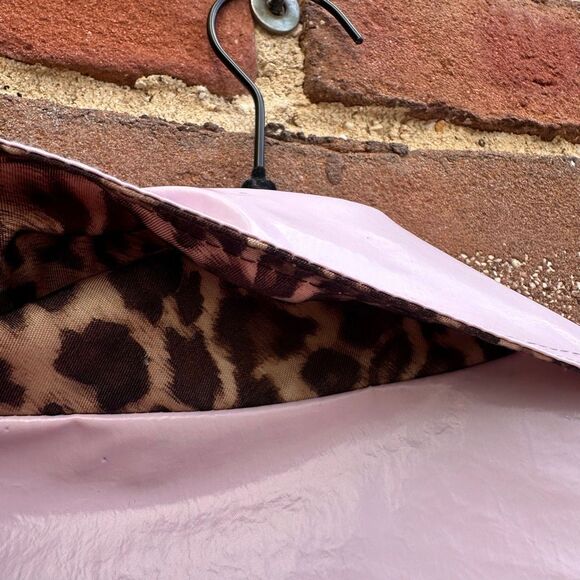 Jane Post New York $495 Rain Jacket Light Pink Light Slicker XS NWT - Picture 9 of 11